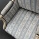 Paire de bergères fauteuils ancien style louis xvi vintage