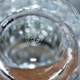 Box of 6 glasses of baccarat capri crystal whisky