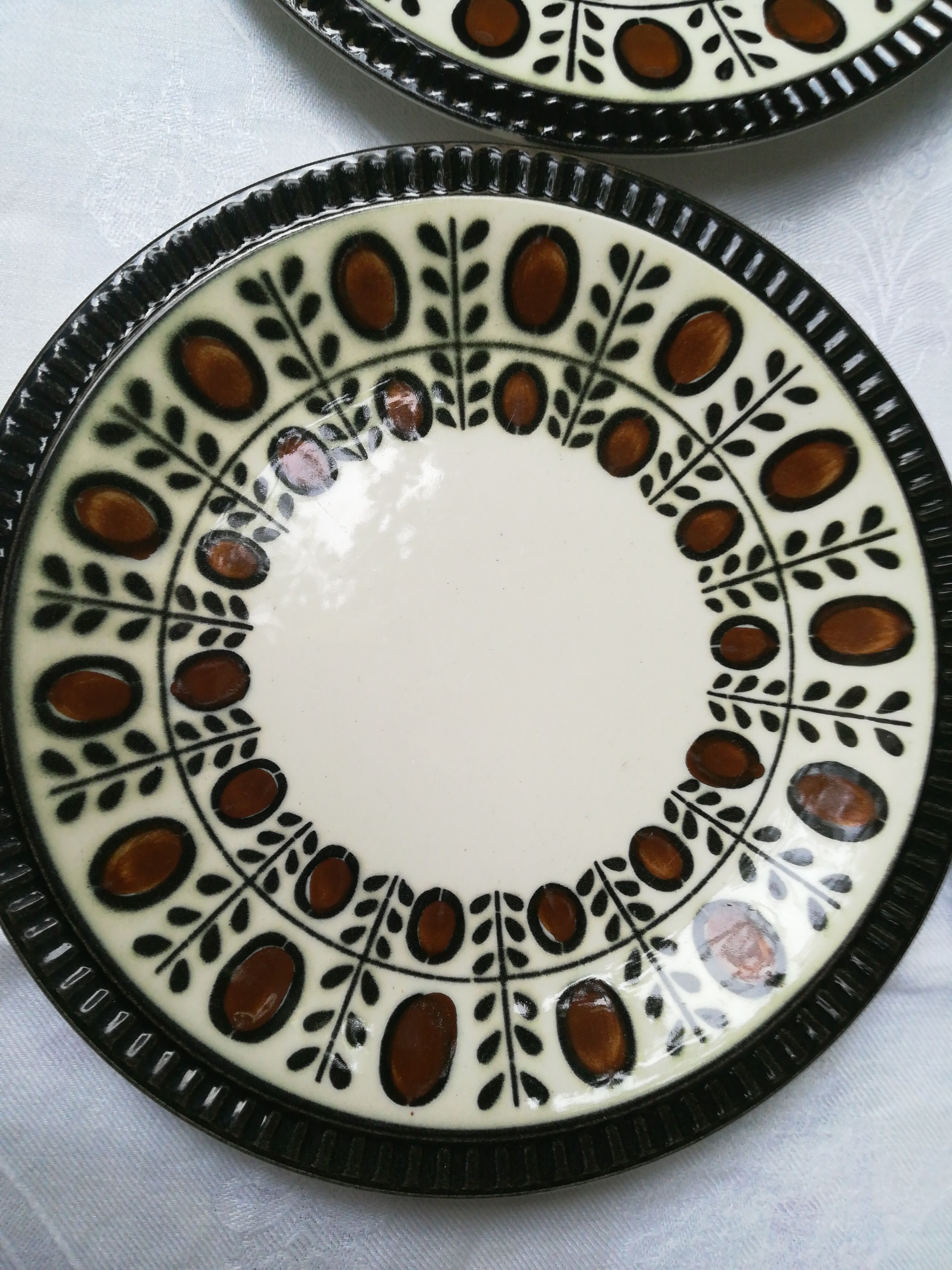 Dessert plates Boch Rambouillet