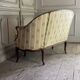 Louis XV style carved wooden basket bench, circa 1880