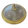 Ancien plafonnier  en bronze et cristal taillé pointes de diam