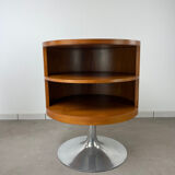 Arkana Maurice Burke, swivel side table with tulip base.