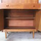 Scandinavian style vintage secretary in teak
