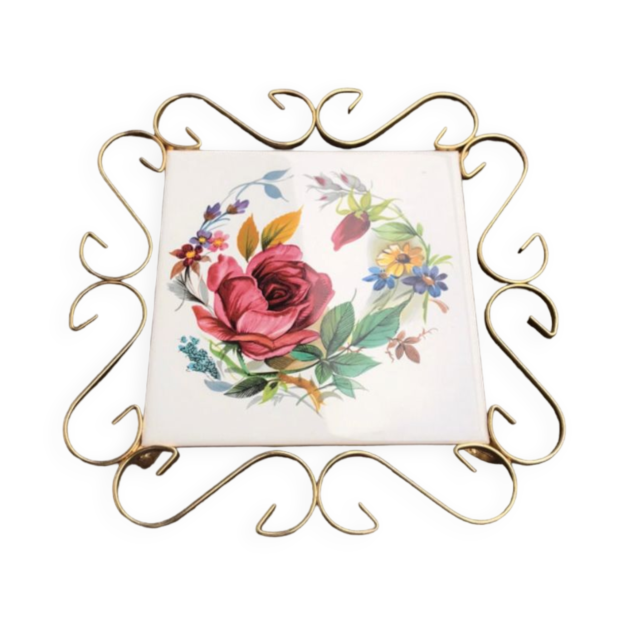 Lace trivet