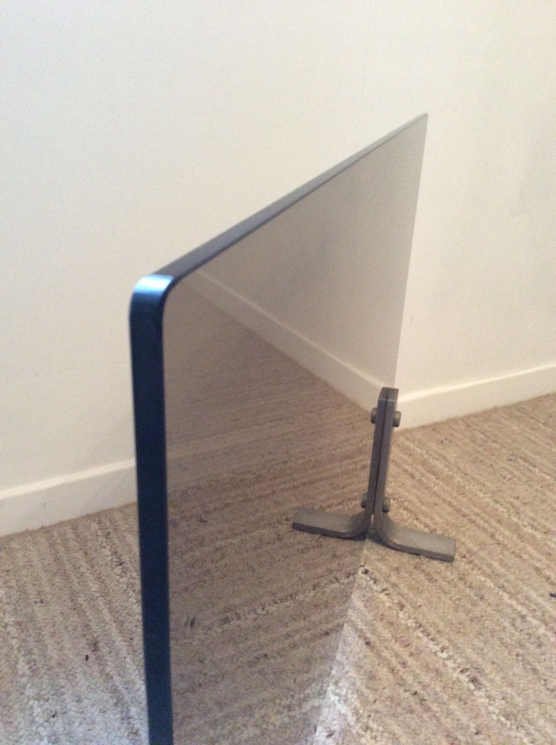 Vintage fireplace firewall from the 70s