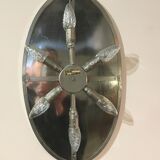 Mirror re-illuminated by Palme and Walter, Germany 1950's