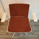 Série de 4 fauteuils pivotants 1960