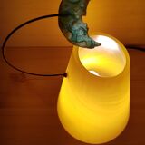 Contemporary glass paste bedside lamp