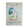 Lithographie originale Picasso dessins 1966 1967