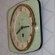 Beroz green formica wall clock