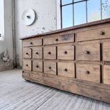 1950s workshop furniture in pine