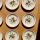 Set of 12 antique Sarreguemines Ermont plates.