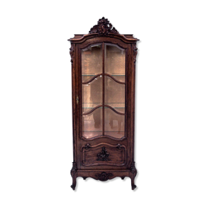 vitrine en chêne, France,