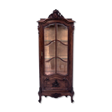Oak display cabinet, France, around 1900. Antique.