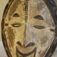 Antique wooden mask African Igbo art from Nigeria