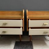 set of 2 nightstands from the 60s