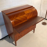Scandinavian cylinder desk / secretary by Egon Ostergaard circa 1960