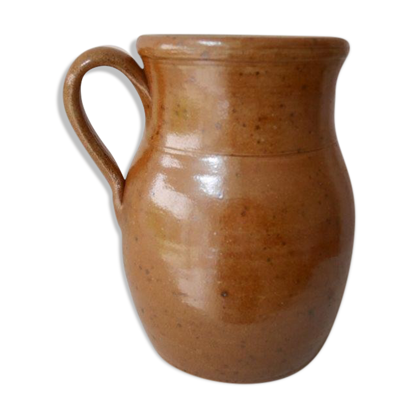 Stoneware pitcher