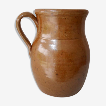 Stoneware pitcher