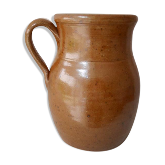 Stoneware pitcher