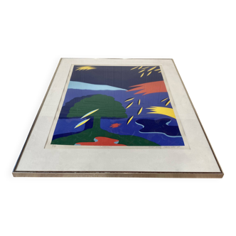 Lithographie 2 "BENT KARL JAKOBSEN".