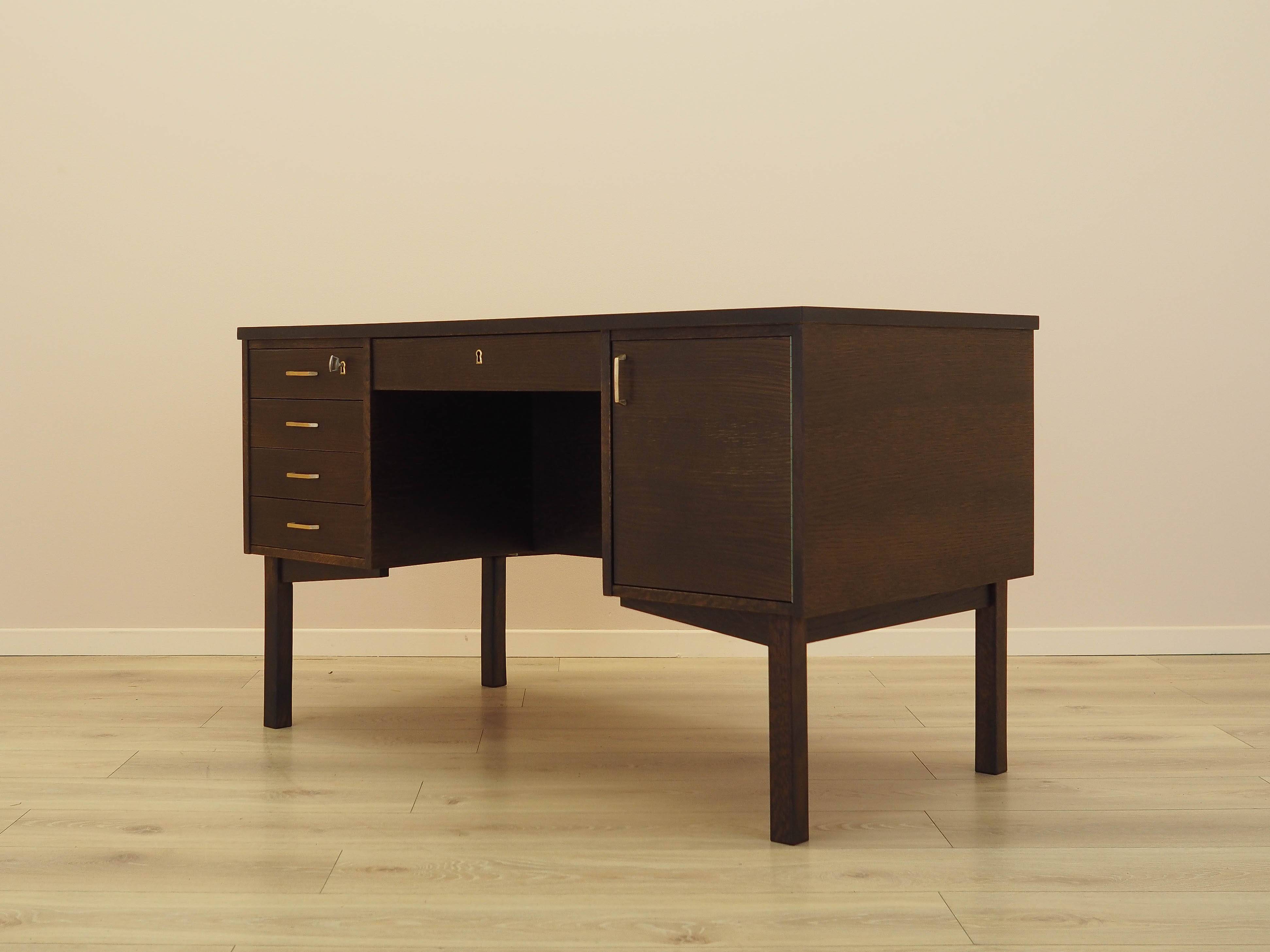 Oak desk, Danish design, 1970s, made in Denmark