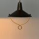Modern brass ceiling light from the mid-century, 1950s, Italy.