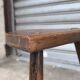 Tabouret tripode en bois 1960