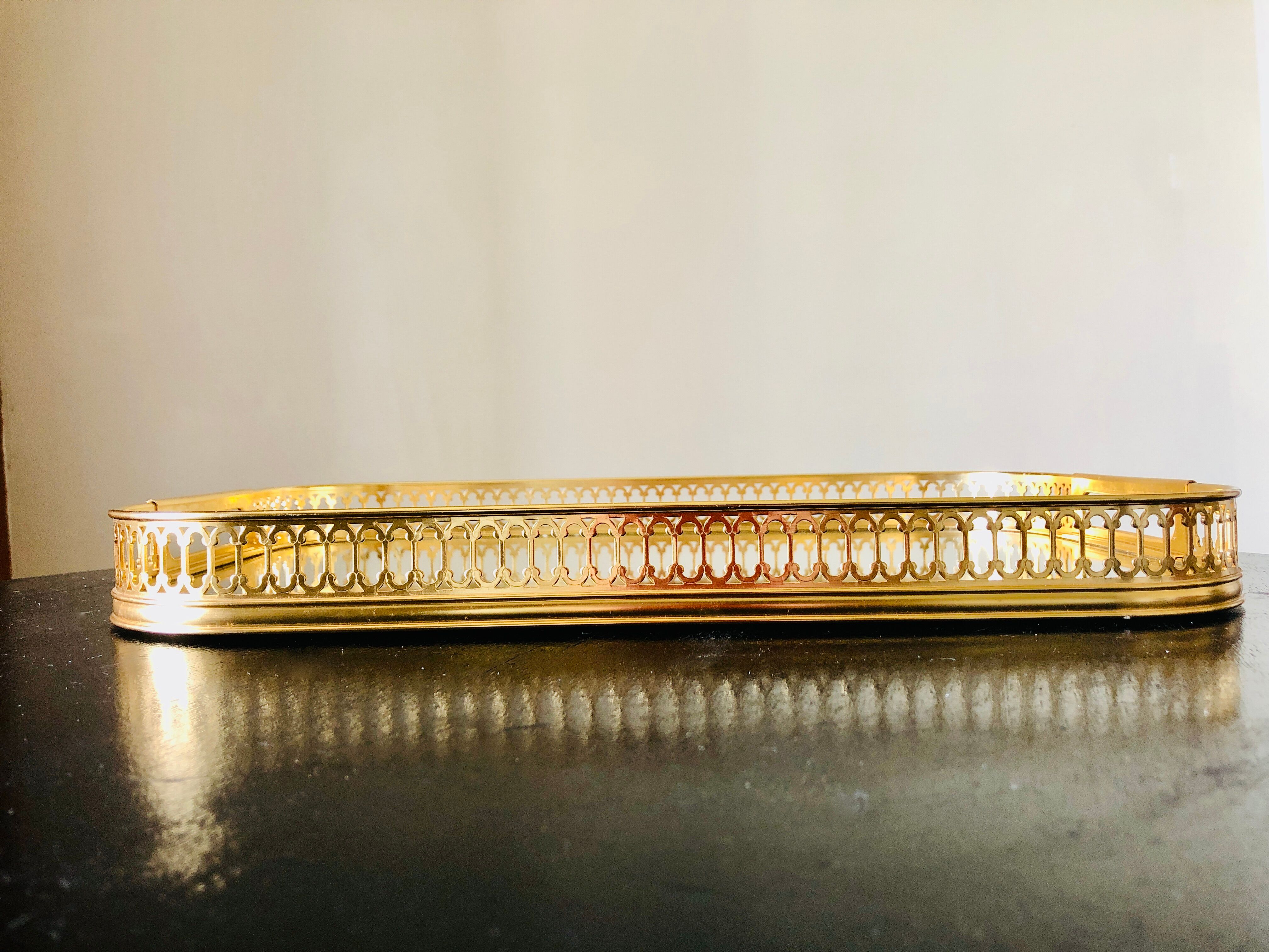 Golden mirror top MB Italy 1960