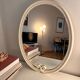 Cast iron mirror