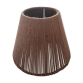 Abat-jour en corde naturelle