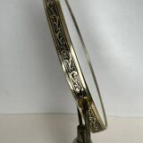 Swivel double-sided toilet mirror