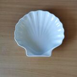 White dish scallop shell Emile Henry