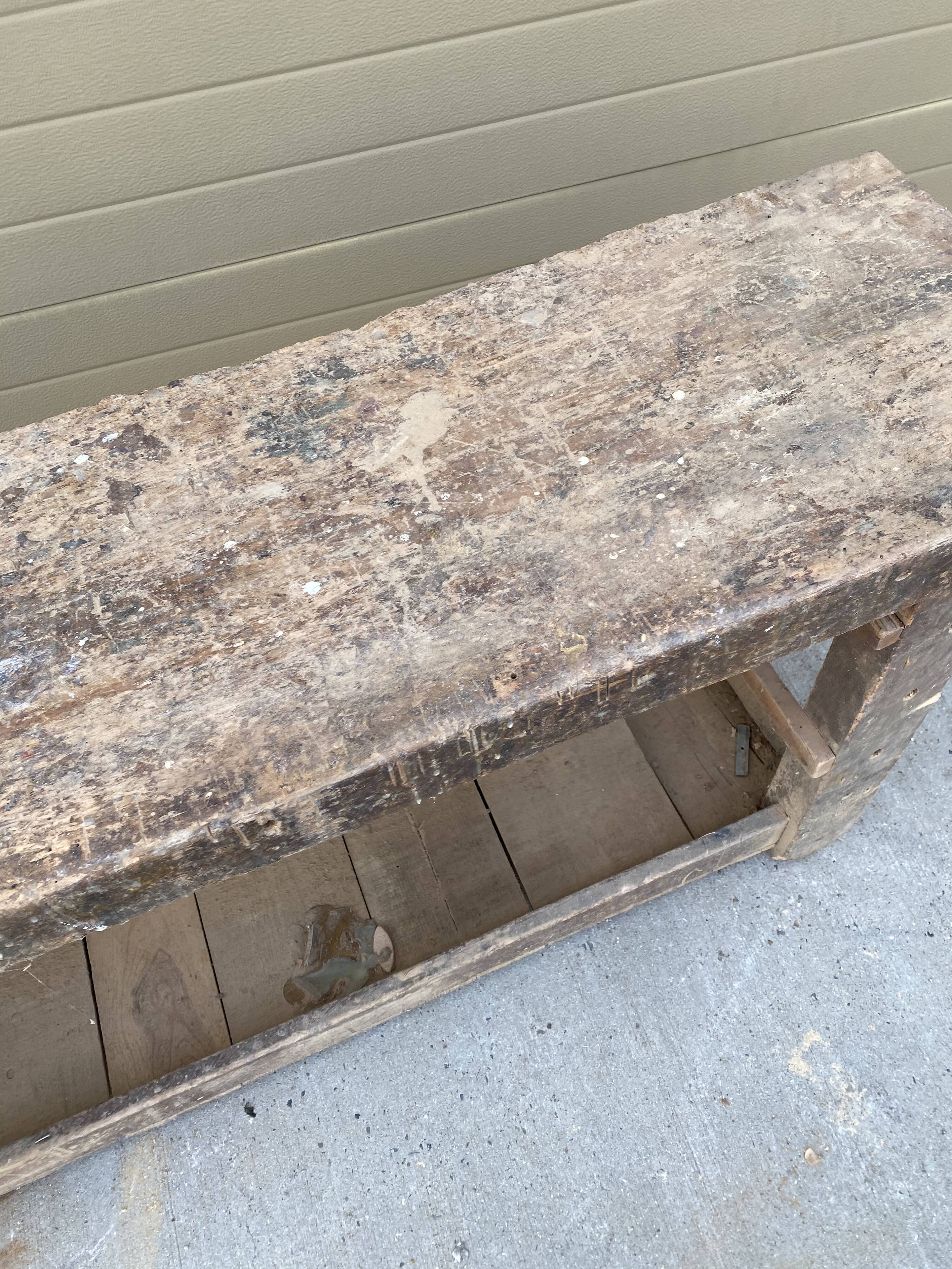 Traditional press joiner's workbench