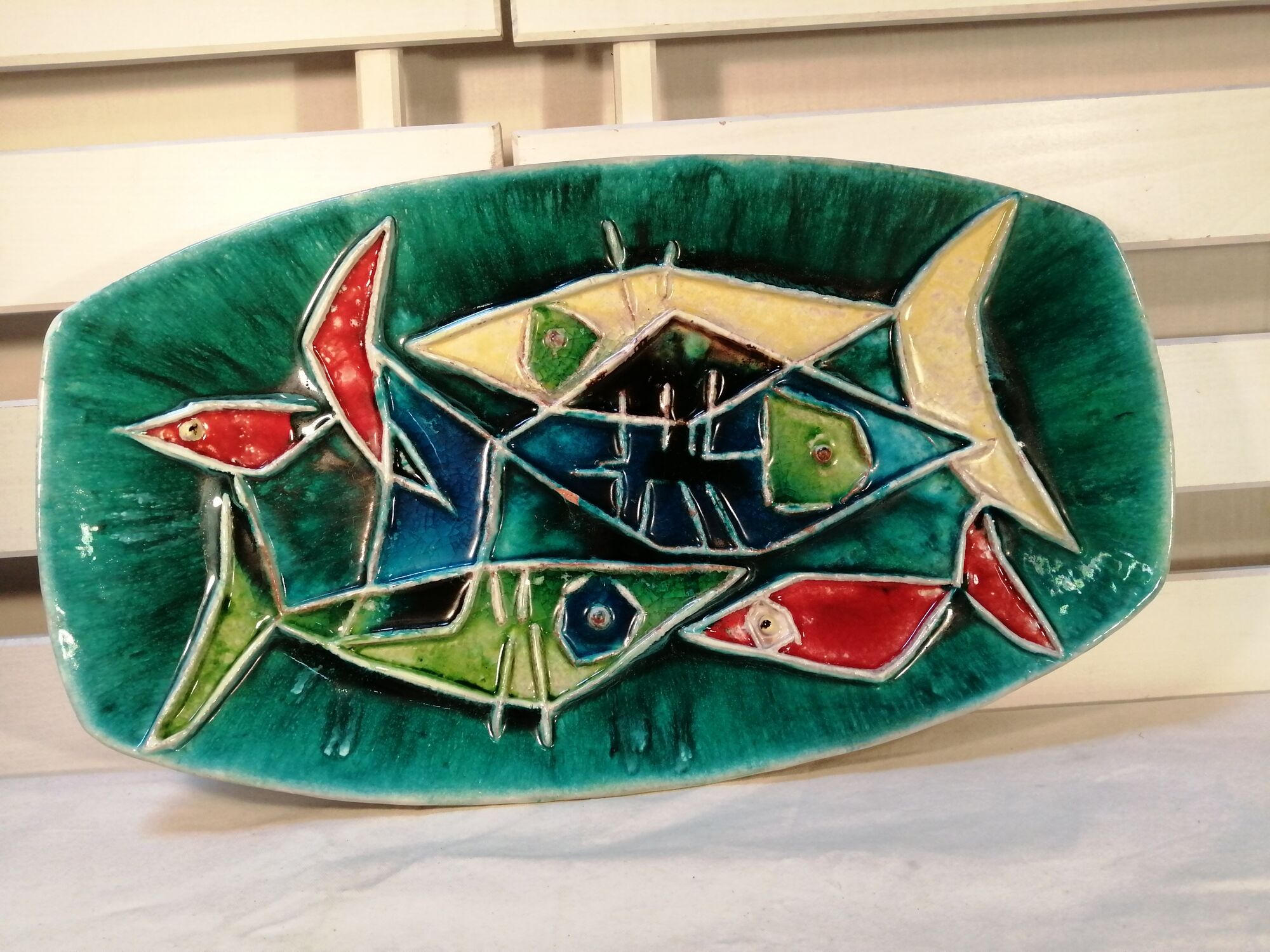 Vintage ceramic dish "San Polo" - 50s