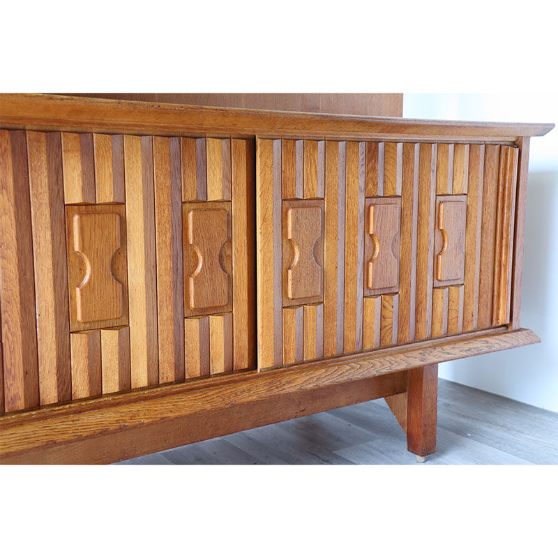 Vintage buffet Guillerme et Chambron edition "Votre Maison" 1960