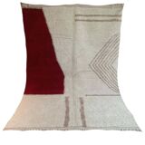 Handmade wool Berber rug 300 X 200 CM