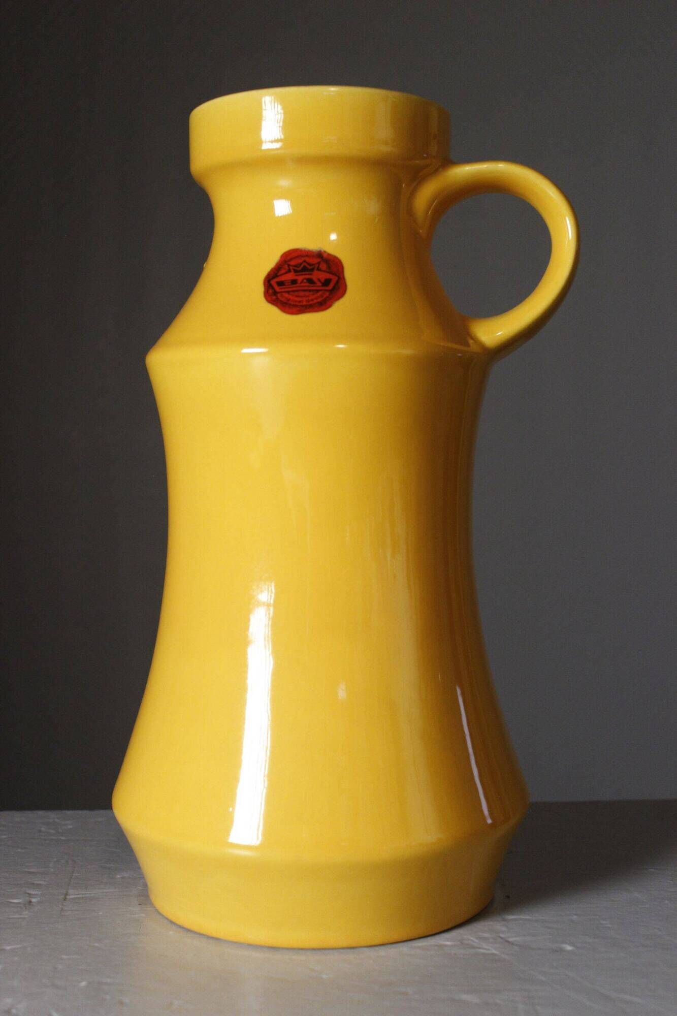 Bay Keramik West Germany grand vase vintage 239-30 Space Age 1960s