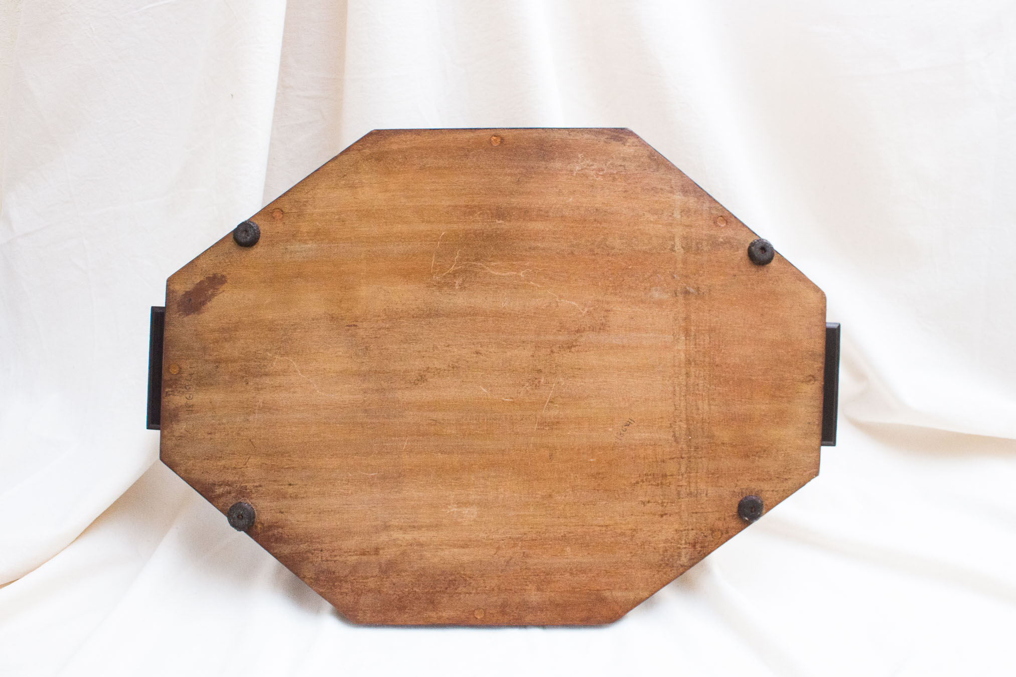 Tray in Art Deco marquetry