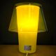 Lampe de table IKEA Gavik – Design en verre jaune-vert vibrant