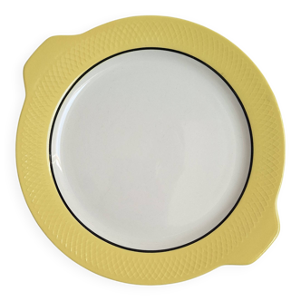 Plat à tarte jaune Moulin des Loups