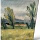 Landscape painting by rené chancrin (1911-1981)