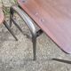 set of 6 vintage design chairs in wood and metal