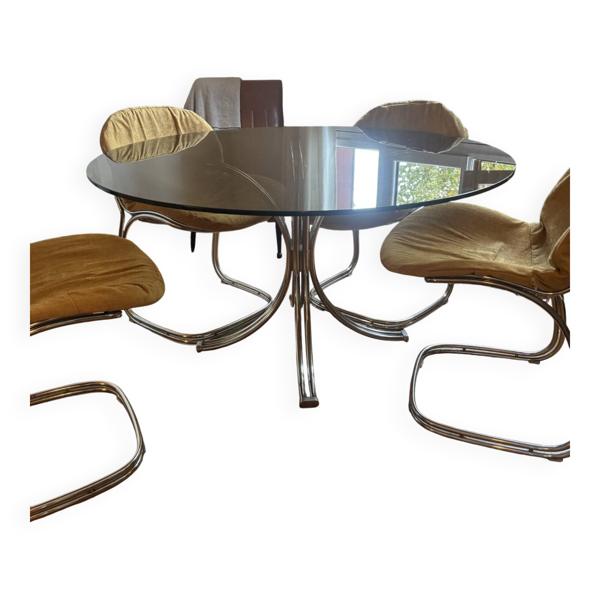 Table + chairs Gaston Rinaldi