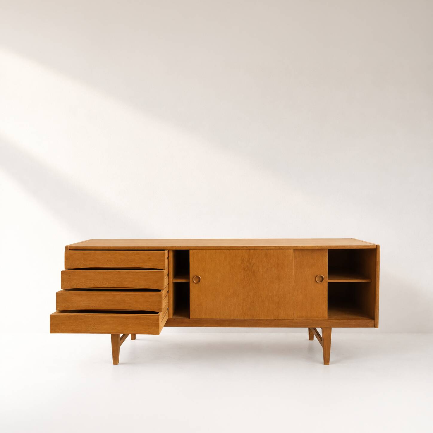 IKEA “Ulvö” oak sideboard by Erik Wørts, 1960s