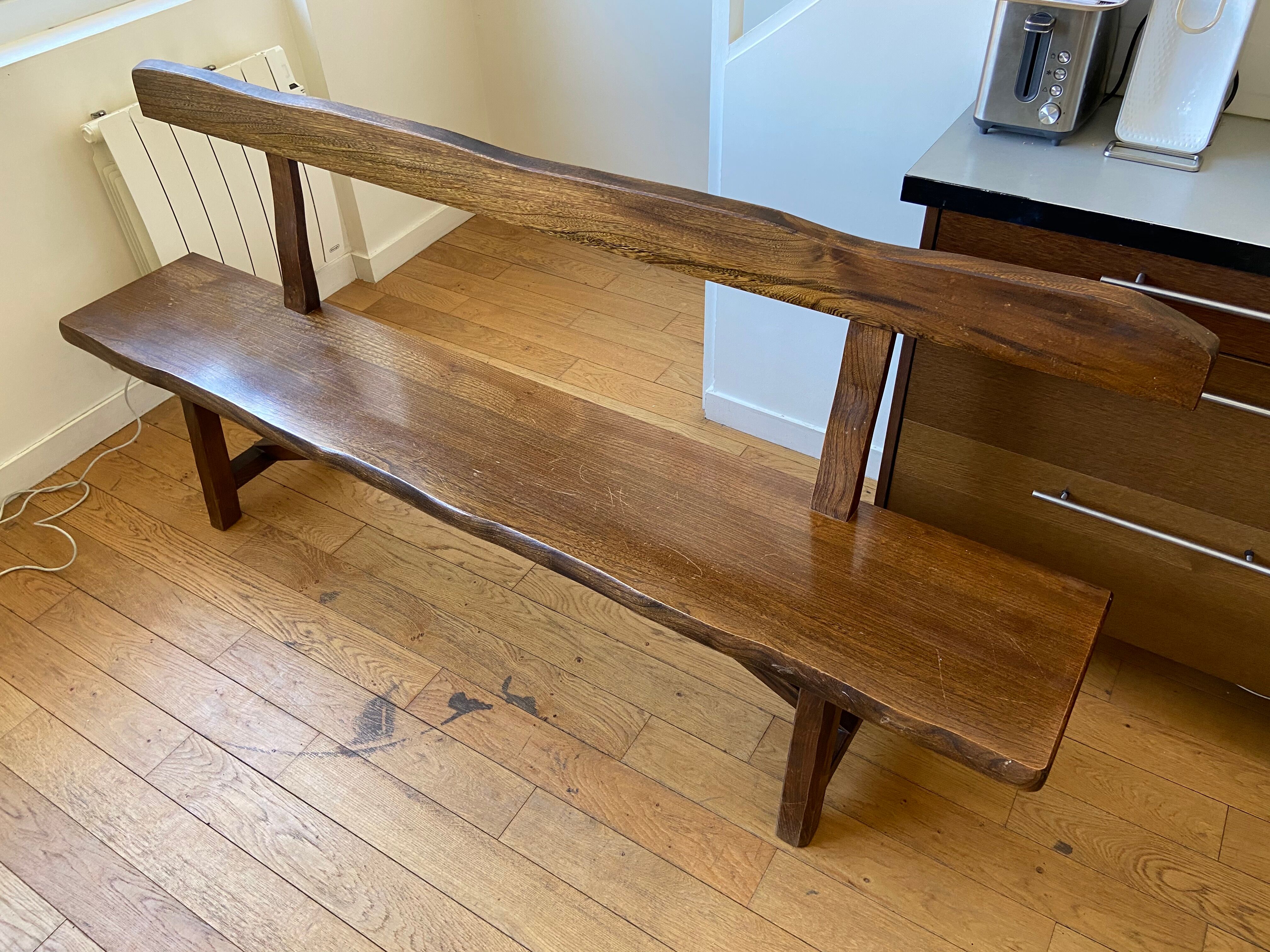 Danish elm bench