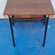 Table pliante escamotable vintage