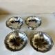 4 coupes à glace en inox