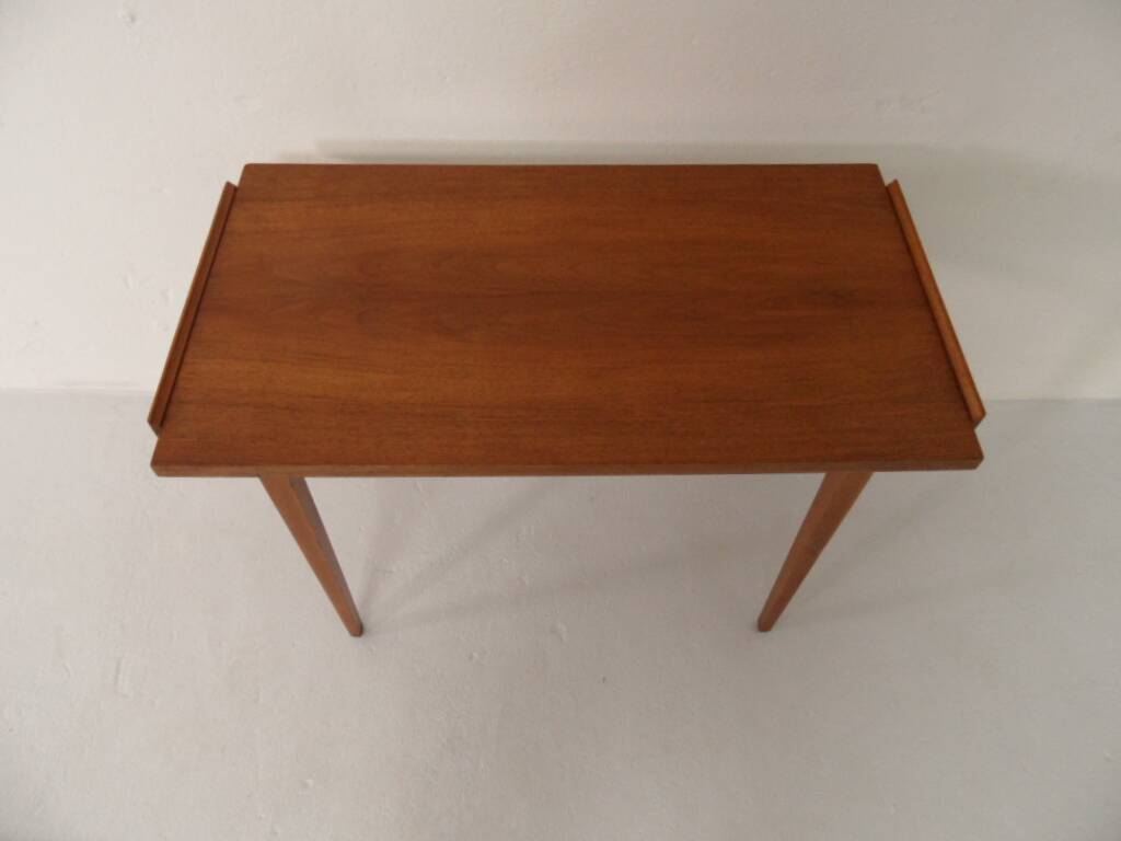 Mid Century teak wood sidetable 1950's