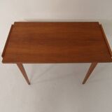 Mid Century teak wood sidetable 1950's